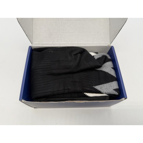 SNOW LEOPARD Rechargeable Heated Socks w App Control Batteries Black Large - Picture 10 of 11